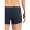 2er Pack HEAD Basic Boxershorts Herren blue/orange XXL