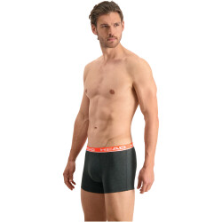 2er Pack HEAD Basic Boxershorts Herren grey/red L