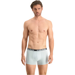 2er Pack HEAD Basic Boxershorts Herren grey combo S