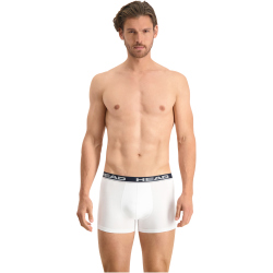 2er Pack HEAD Basic Boxershorts Herren white S