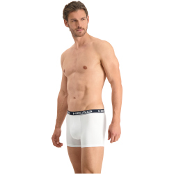 2er Pack HEAD Basic Boxershorts Herren white S