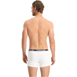 2er Pack HEAD Basic Boxershorts Herren white S