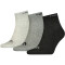 3er Pack HEAD Quarter Socken grey combo 39-42
