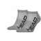 2er Pack HEAD Performance Sneakersocken grey 35-38