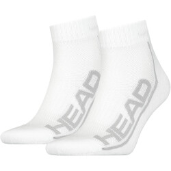2er Pack HEAD Performance Quarter Socken white 35-38
