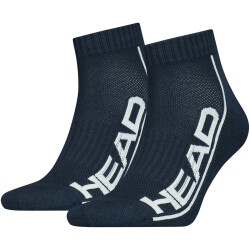 2er Pack HEAD Performance Quarter Socken navy 39-42