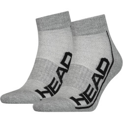 2er Pack HEAD Performance Quarter Socken grey 35-38