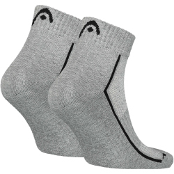 2er Pack HEAD Performance Quarter Socken grey 43-46