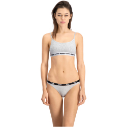 2er Pack PUMA Slip Damen grey/grey XL