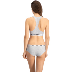 2er Pack PUMA Hipster Damen grey/grey L