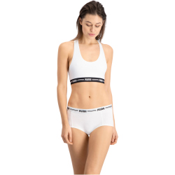 2er Pack PUMA Unterhose Damen white/white S