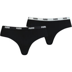 2er Pack PUMA Microfiber Brazilian Damen black XS