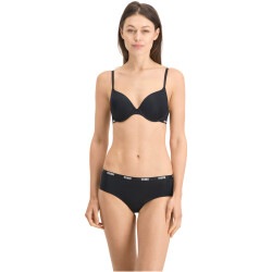 2er Pack PUMA Microfiber Brazilian Damen black XS