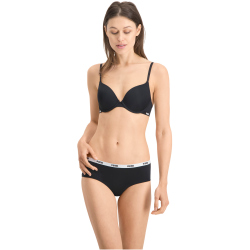 2er Pack PUMA Microfiber Brazilian Damen black M