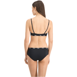 2er Pack PUMA Microfiber Brazilian Damen black M