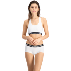 PUMA Racerback Top Damen white XS