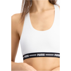 PUMA Racerback Top Damen white XS