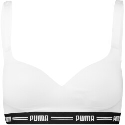 PUMA Padded Bra Damen white XS