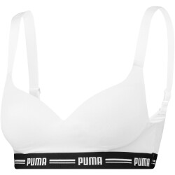 PUMA Padded Bra Damen white XS