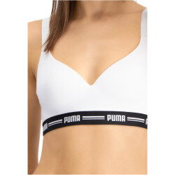 PUMA Padded Bra Damen white XS