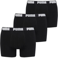 3er Pack PUMA Everyday Boxershorts Herren black S
