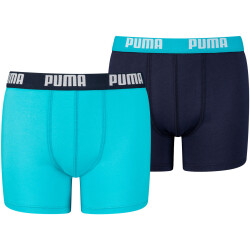 2er Pack PUMA Basic Boxershorts Jungen bright blue 122-128