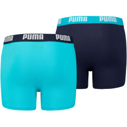 2er Pack PUMA Basic Boxershorts Jungen bright blue 122-128
