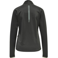 newline 1/4-Zip Running Trainings-Top Damen asphalt L