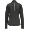 newline 1/4-Zip Running Trainings-Top Damen asphalt L