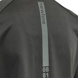 newline 1/4-Zip Running Trainings-Top Damen asphalt XS