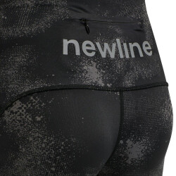 newline Running Shorts Tight Damen black/asphalt S