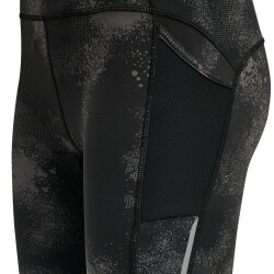 newline Running Shorts Tight Damen black/asphalt S