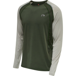 newline Running Langarmshirt Herren deep depths XXL