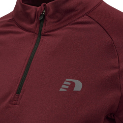 newline 1/2-Zip Running Trainings-Top Damen winetasting L