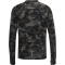 newline Running Langarmshirt Herren pirate black aop S