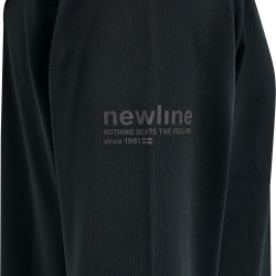 newline 1/2-Zip Running Trainings-Top Herren black M
