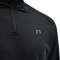 newline 1/2-Zip Running Trainings-Top Herren black M