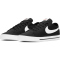 NIKE Court Legacy Canvas Sneaker Herren black/white 42