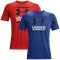 2er Pack UNDER ARMOUR GL Foundation T-Shirt Herren