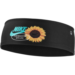 NIKE Fury Headband Printed Herren 910 black/white/washed...