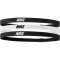 3er Pack NIKE elastische Haarbänder mit Silikonstreifen 036 black/white/black