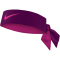 NIKE Dri-FIT Tennis HEAD Tie 4.0 Stirnband 625 active pink/sangria/active pink