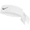 NIKE Dri-FIT Tennis HEAD Tie Terry Stirnband Herren 101 white/black