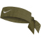 NIKE Dri-FIT Tennis HEAD Tie Terry Stirnband Herren 367 rough green/sail