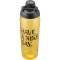 NIKE TR Hypercharge Chug Bottle Trinkflasche aus Tritan - für Kohlensäurehaltige Getränke geeignet - 709 ml 758 dark sulfur/black/black