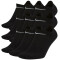 9er Pack NIKE Everyday Lightweight No Show Sneakersocken black/white 34-38