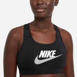NIKE Dri-FIT Swoosh Medium-Support Non-Padded Graphic...