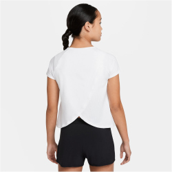 NIKECourt Dri-FIT Victory kurzarm Tennis Top M&auml;dchen