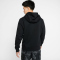 NIKE Sportswear Club Fleece Hoodie Herren 010 - black/black/white XXL
