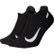 2er Pack NIKE Multiplier No-Show Laufsocken black/white 34-38